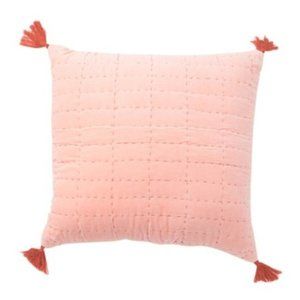 Decorative Quilted Velvet Pillow
